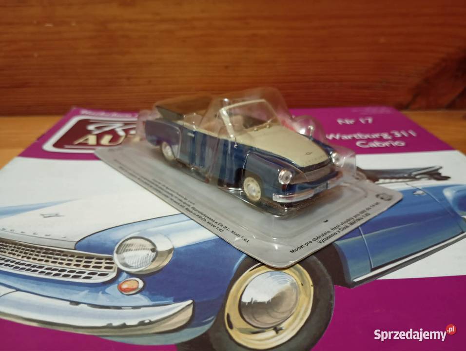 WARTBURG 3112 CABRIO deagostini 143 kultowe auta mazowieckie Warszawa