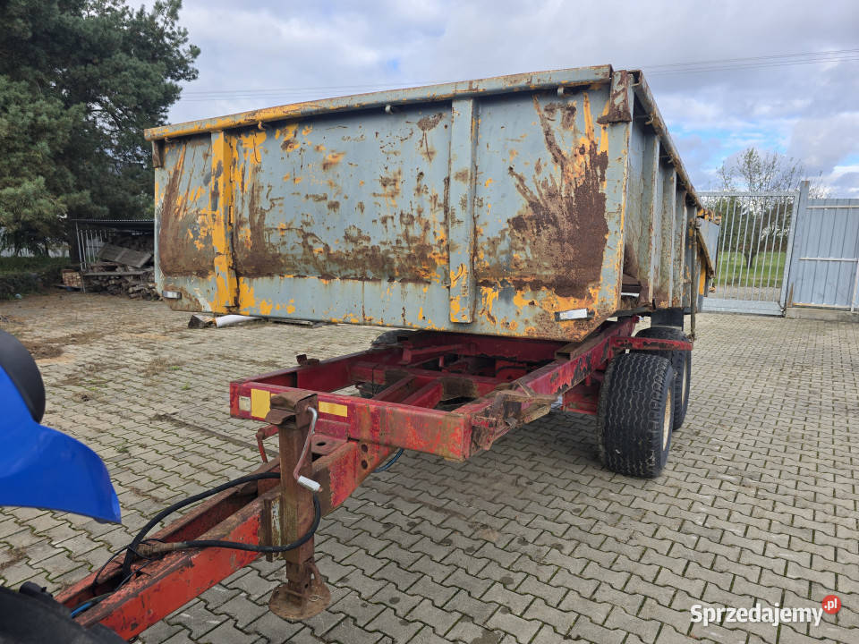 Przyczepa wywrotka MORE MASKINER T041k 10 ton Maszyny rolnicze warmińsko-mazurskie Rudolfowo