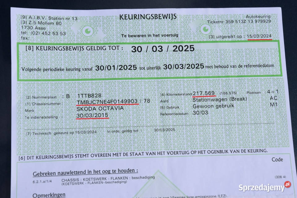 koda Octavia 14 TSI Serwis Panoramadach Navi Hrubieszów