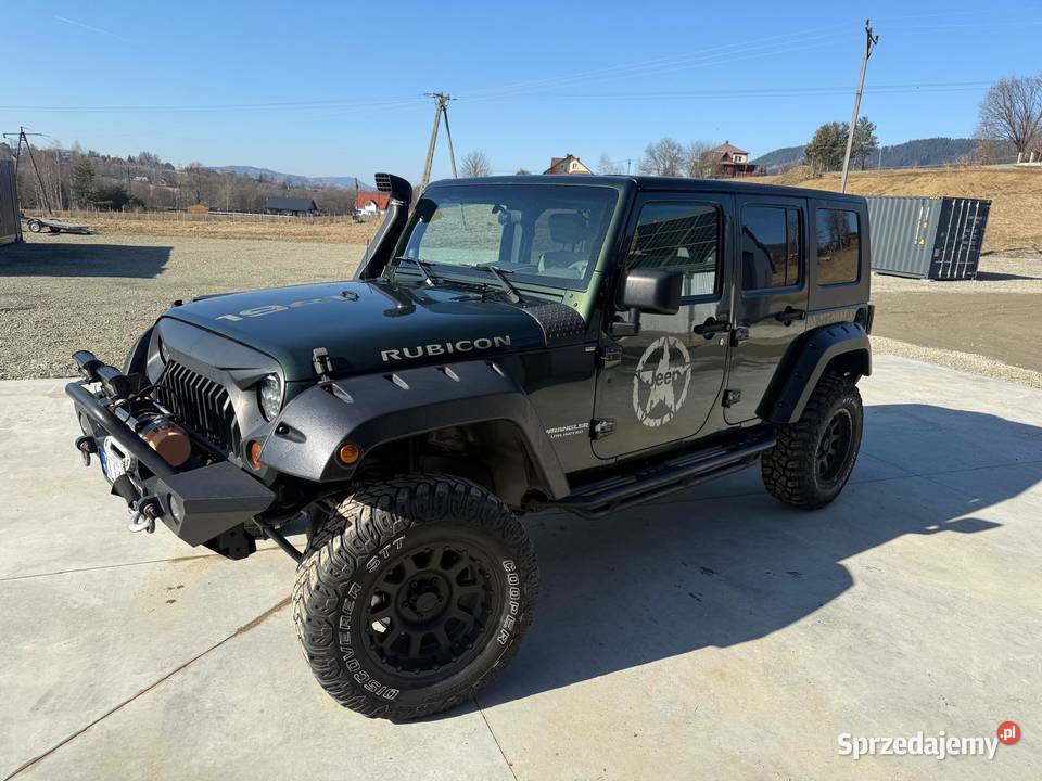 Jeep Wrangler Rubicon Unlimited 28 CRD Automat nieuszkodzony małopolskie Limanowa