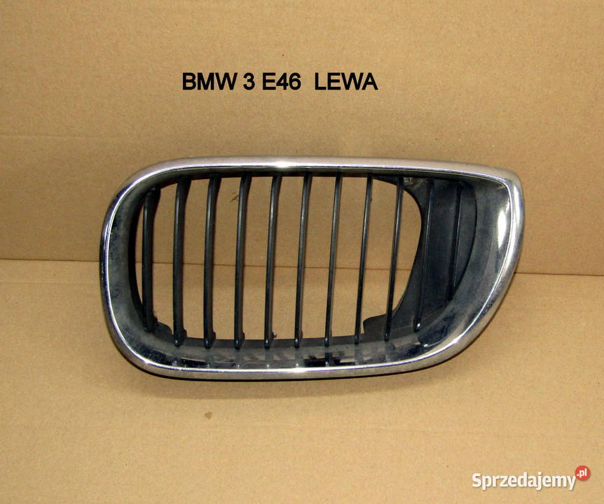 GRILL ATRAPA NERKA LEWA BMW 3 E46 7030549 łódzkie