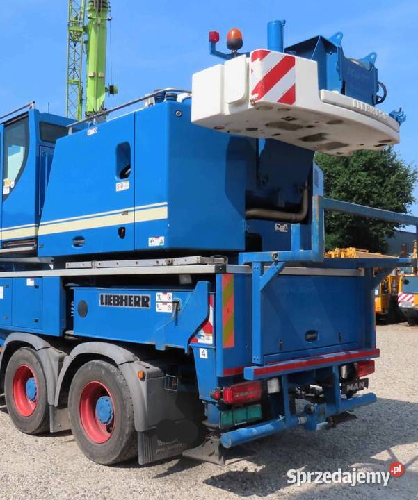 Dzwig samochodowy Liebherr 8x4 zMan Warszawa