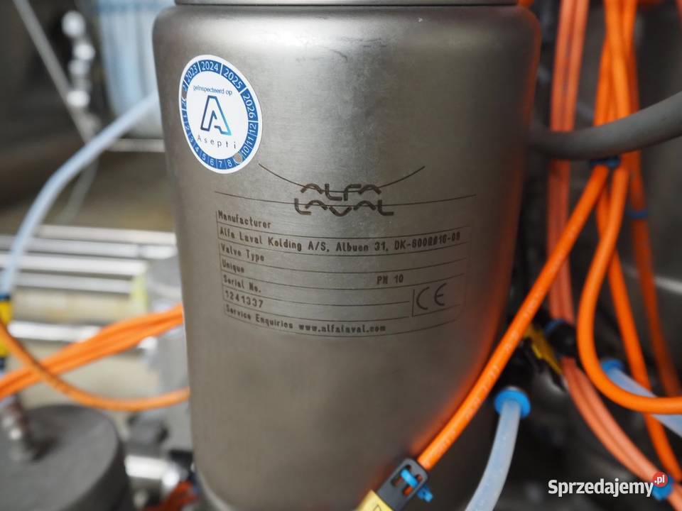 Manifold z zaworami Alfa Laval i Nocado Krotoszyn