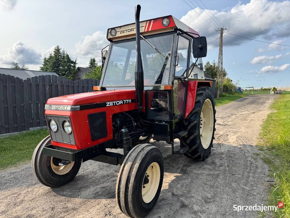Zetor 7711 sprowadzony stan Konarzyny