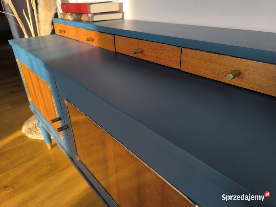 Piękna komoda pomocnik PRL lata 70 Łódź