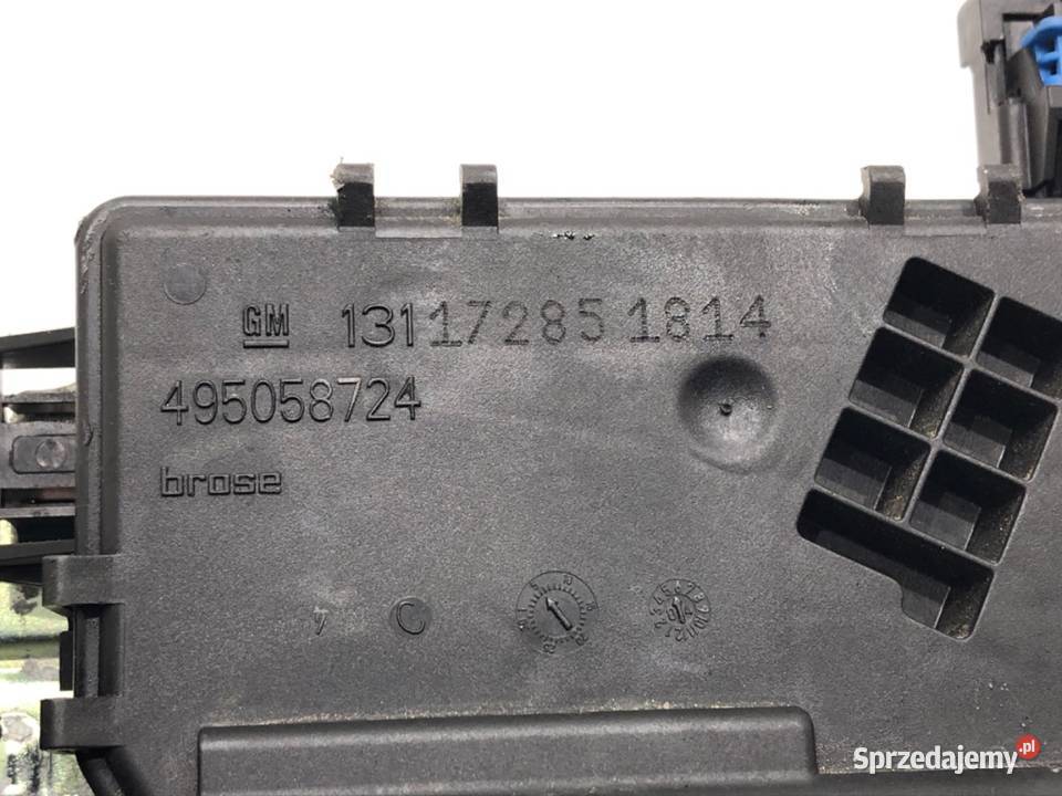 ZAMEK KLAPY TYŁ OPEL ASTRA H Hatchback 13117285 Zamki, wkładki i kluczyki Motoryzacja sprzedam