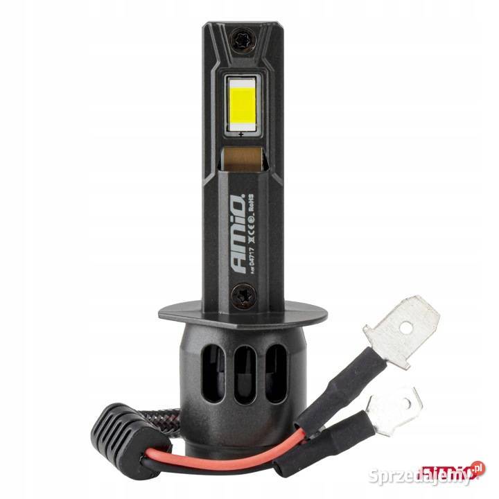 ŻARÓWKI LED AMIO H1 F25 PRO BLACK FULL 12V 24V Gniezno