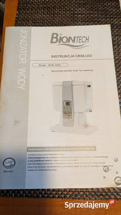 Jonizator wody BionTech BTM3000 Oświęcim