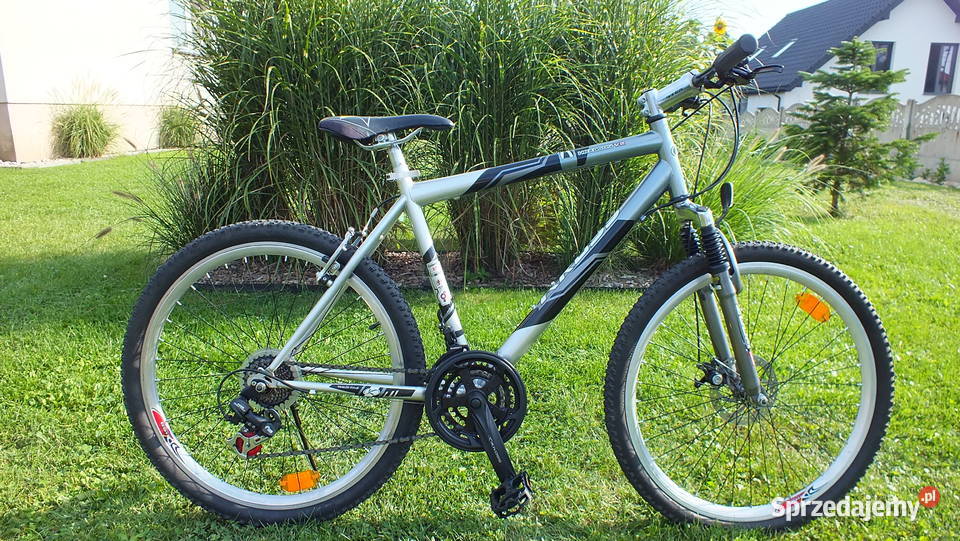 Fajny Polski Rower Górski MTB KROSS SHIMANO Koła