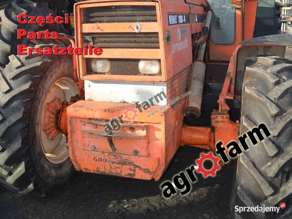 Renault 11814 części skrzynia biegów silnik oś Byków