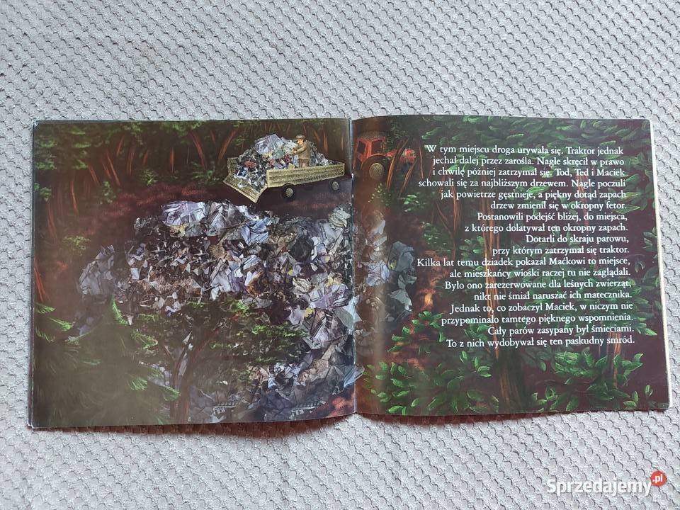 ekobajka Dlaczego zwierzęta opuściły las Książki dla dzieci