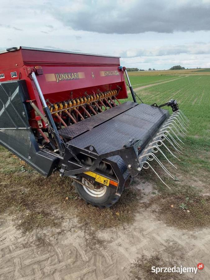Siewnik Junkkari Simulta 3000H nieuszkodzony mazowieckie Stryjewo Wielkie