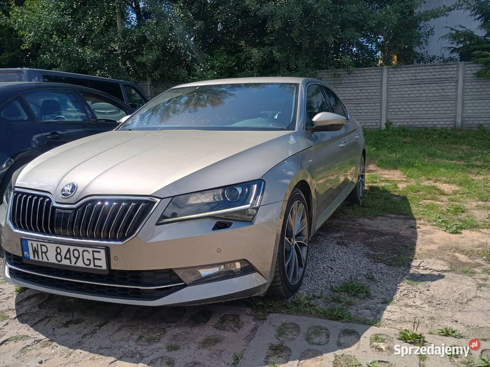 Skoda Superb III 2018 LK 20 TDI DSG mazowieckie Radom