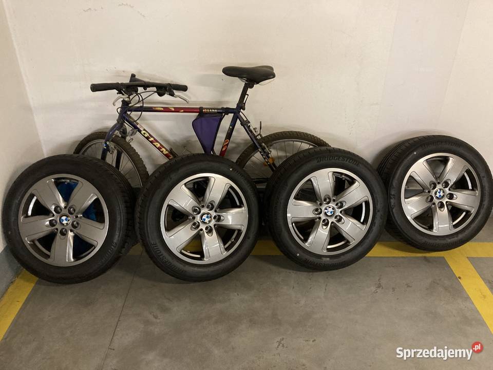 Fabryczne koła z BMW 16 z oponami Komplet BMW (oryginalne) Warszawa