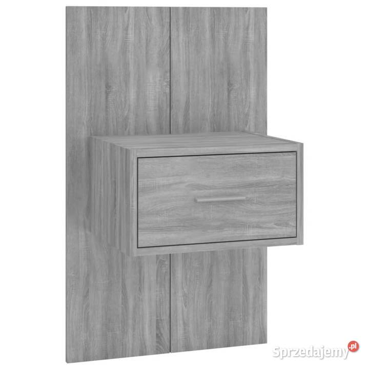 Wiszące szafki nocne 2 szary dąb sonoma WM816955