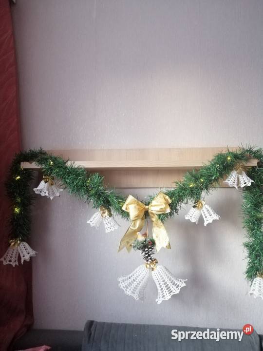 Girlanda świąteczna oświetlona z dzwoneczkami śląskie Katowice