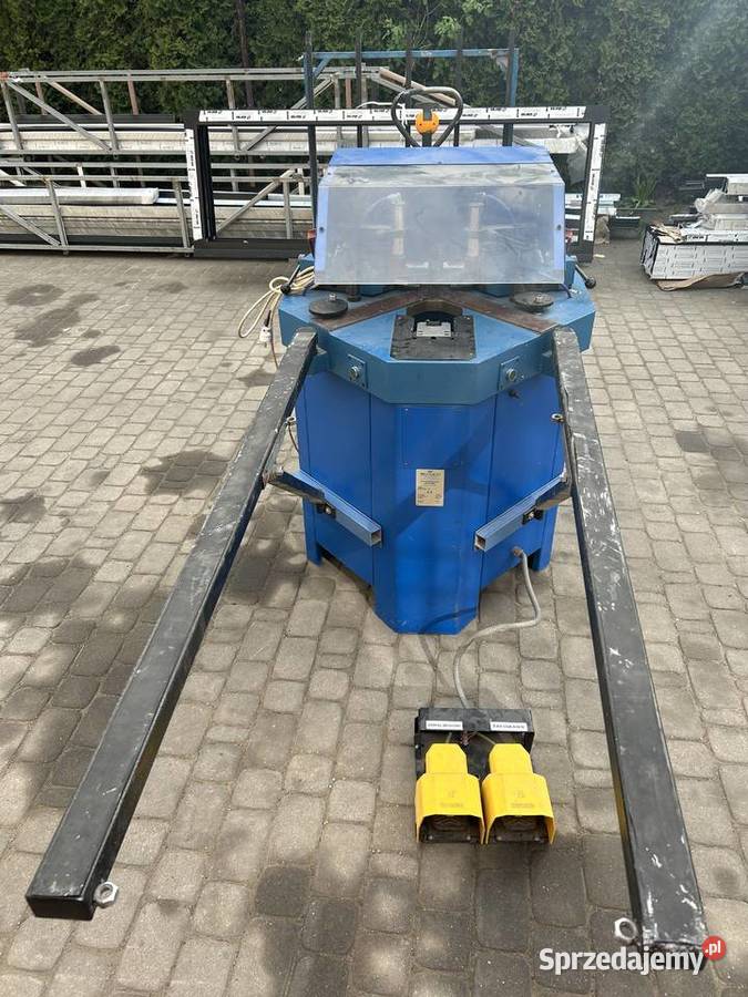 Zagniatarka do naroży aluminium schuco Elumatec