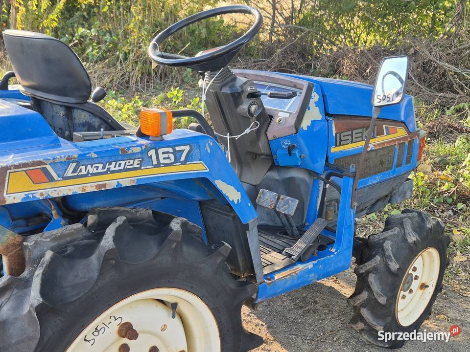Traktorek traktor ISEKI TU167F 165 44 Wspomaganie kierownicy
