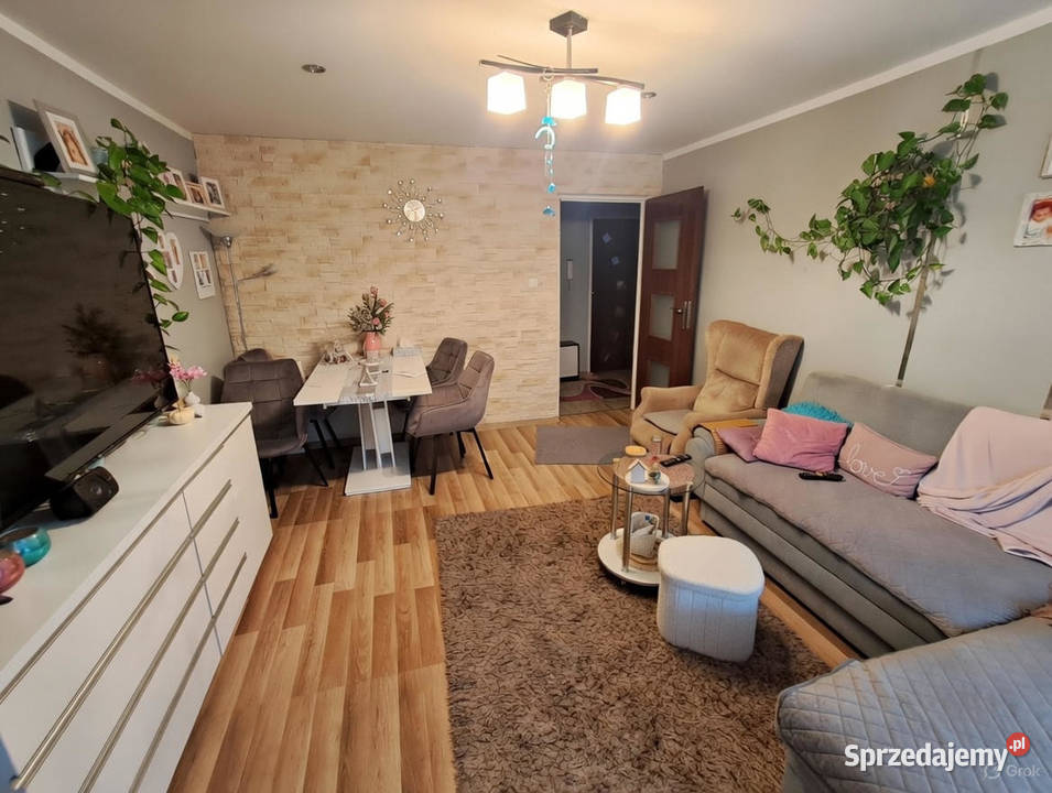 Mieszkanie 61m 3 pokoje 2 lazienki balkon Ostrów Mazowiecka