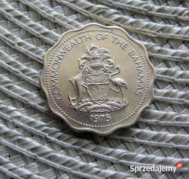 Bahama 10 Cent 1975r Numizmatyka Kolekcje Kalisz