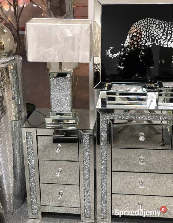 Nowoczesny lukausowy obraz Glamour lustrzany z Obrazki i obrazy Nowy Sącz sprzedam