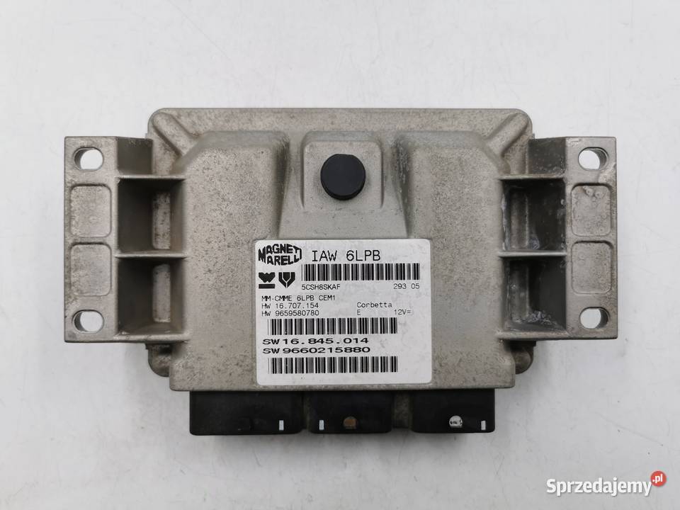 Sterownik Silnika Peugeot 407 18 16v 9660215880