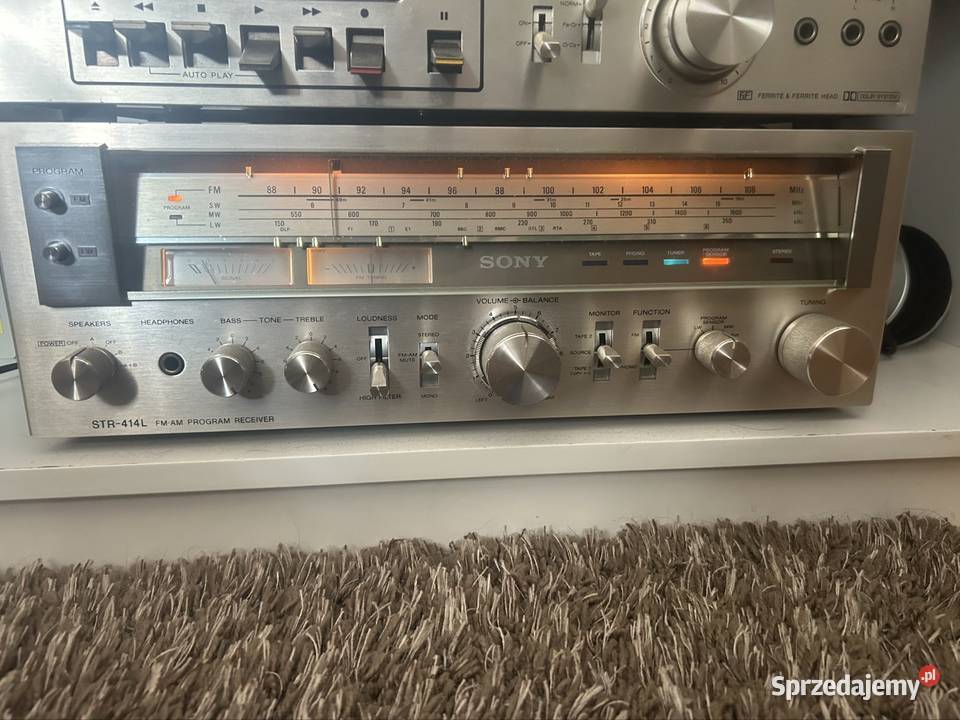 Sony amplituner deck gramofon Wzmacniacze i pokrewne Wierzbica