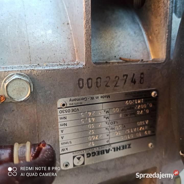 ZiehlAbegg 12 kw Pompa Nowy Tomyśl sprzedam