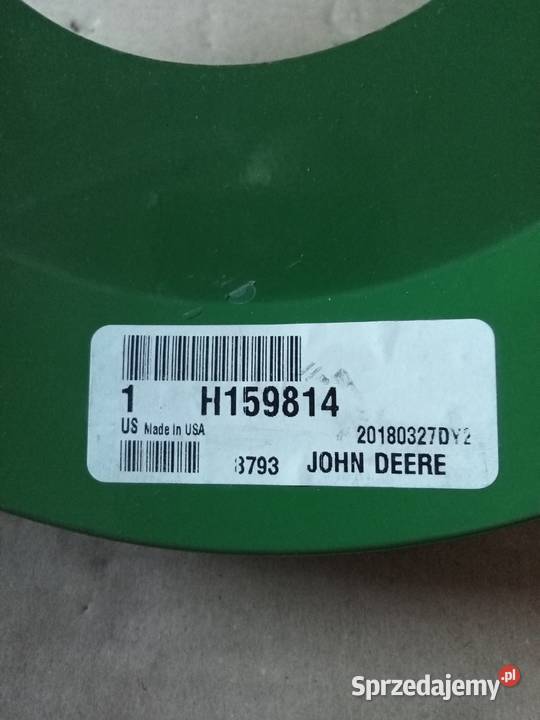 H159814 koło pasowe John Deere Wschowa