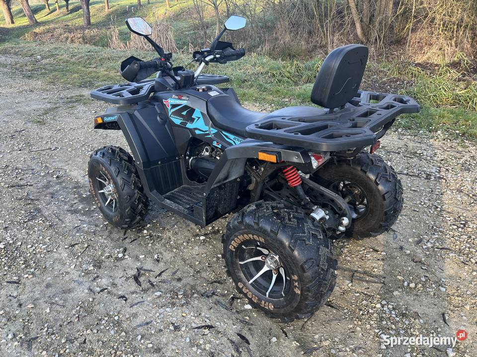 Quad Fourcraft 250 duży nowy z pługiem do śniegu małopolskie Oświęcim