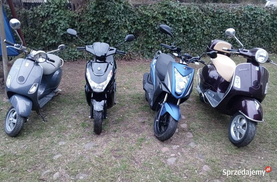 Peugeot Kisbee 50 4T 25r Agiliti Vespa Wideo 4KM wielkopolskie Opatówek