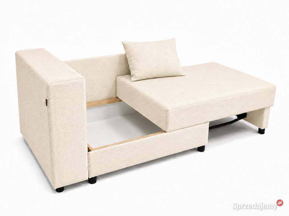Sofa Rozkładana Jednoosobowa z Poduszką 110cm Kępno
