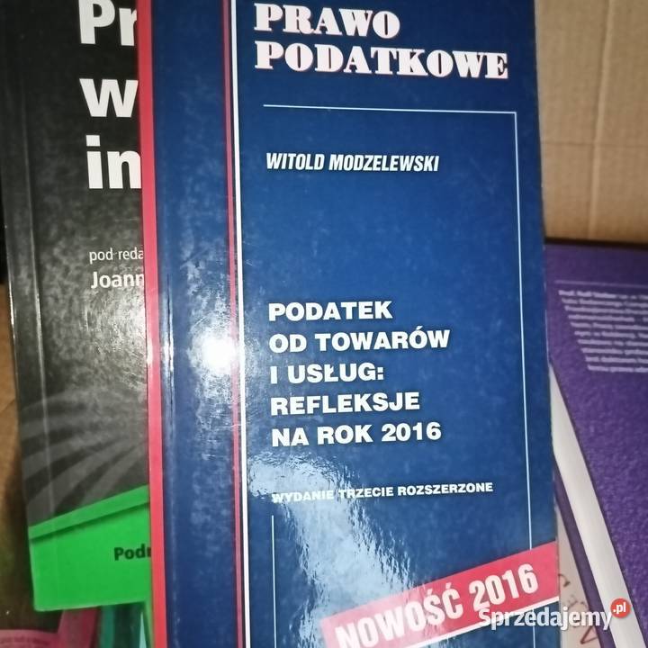 Prawo podatkowe książki wysyłka Trójmiasto Gdańsk