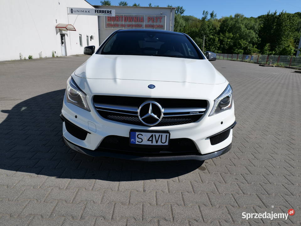 MercedesBenz Klasa CLA C117X117 45 AMG 4matic Rok produkcji 2015 Turza Śląska