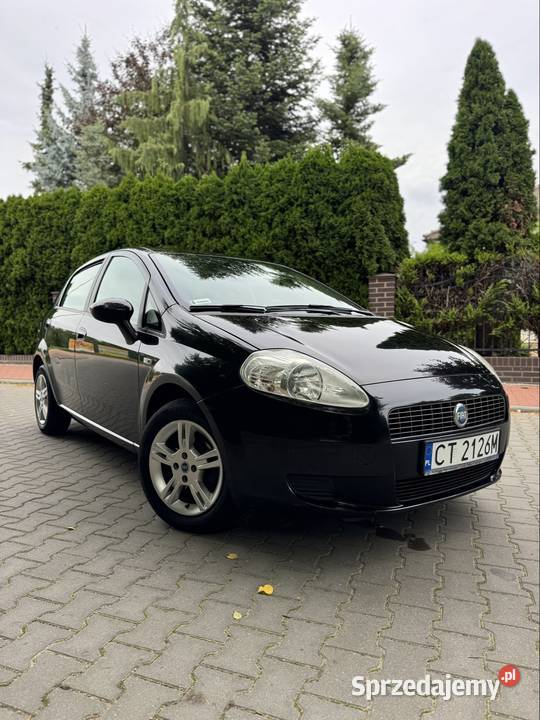 Fiat Grande Punto Climatronic Alu 14 benzyna welurowa tapicerka Toruń