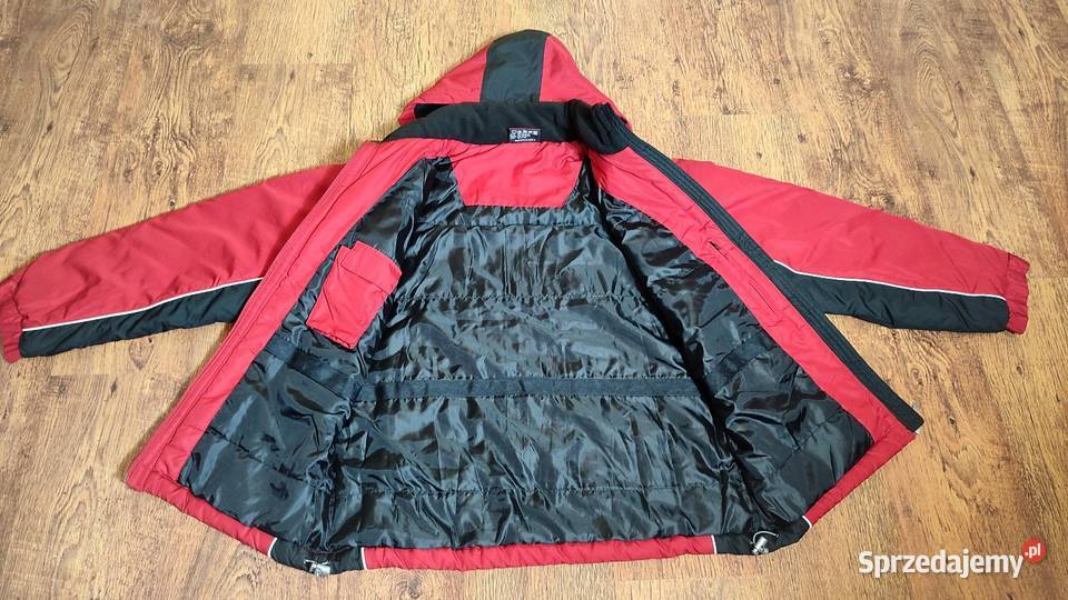 Kurtka zimowa sportowa ETM SportsCasuals rozmiar czerwony Jasień
