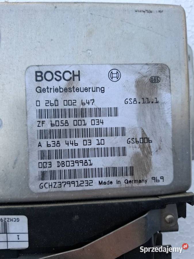 Komputer Sterownik Silnika Mercedes Vito 1 W638 osobowe lubelskie sprzedam