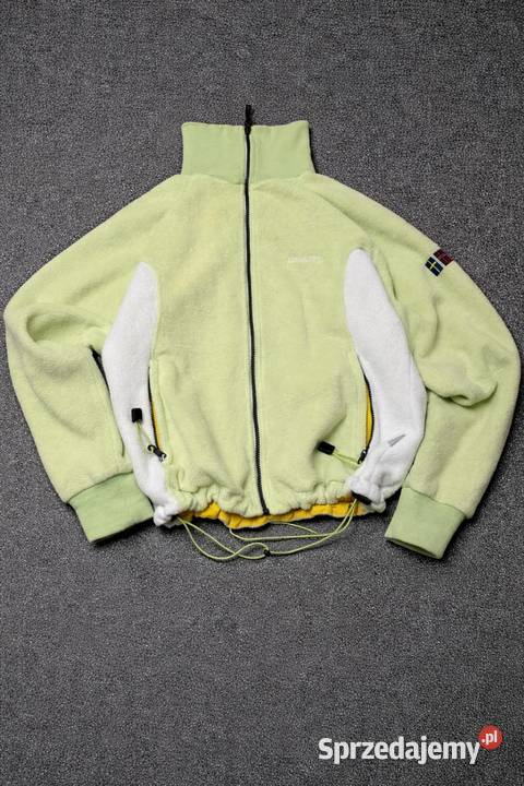 Limonkowy Polar Craft Bluzki i koszule Łowicz