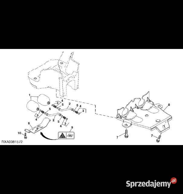 RE576625 John Deere 8345R Akumulator Części i osprzęt rolniczy wielkopolskie