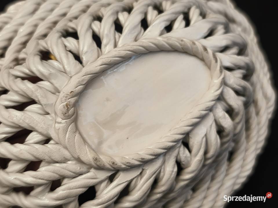 Koszyk porcelanowy Włoski Chełm