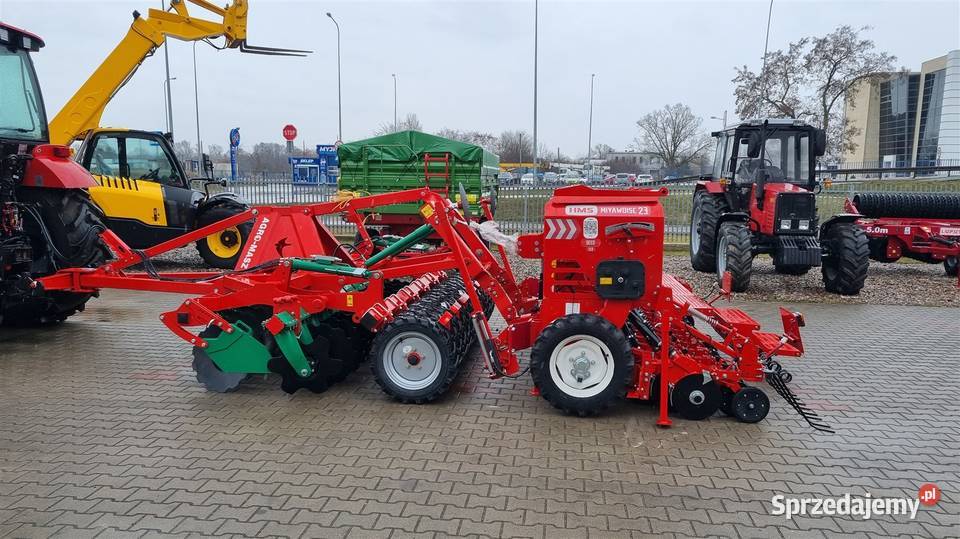 Siewnik do zboża dwutalerzowy 3m HMS agromasz Włocławek