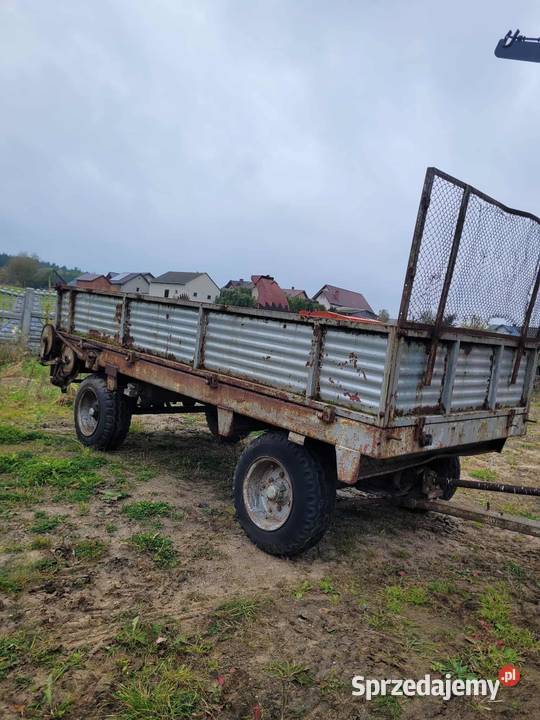 Rozrzutnik dwuosiowy przyczepa Pozostałe podlaskie Zambrów