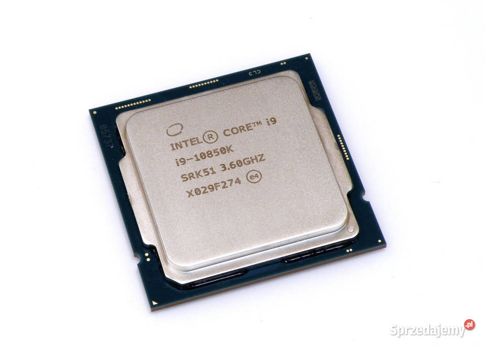 Procesor intel i9 10850k 10th avengers Box śląskie Kłomnice