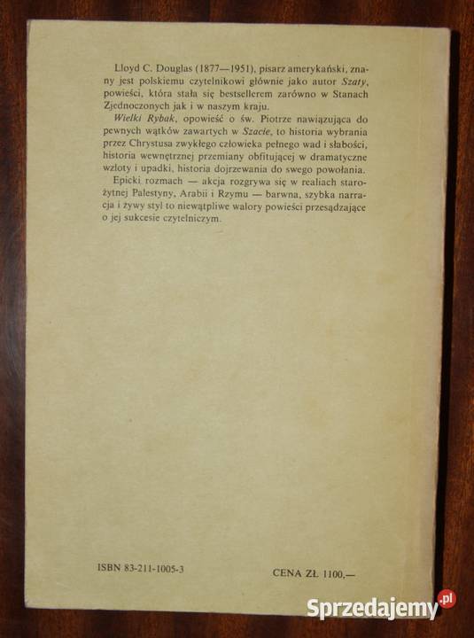 Lloyd C Douglas Wielki Rybak Parczew