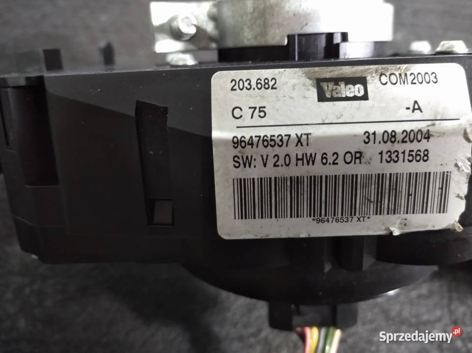 Peugeot 407 Citroen C5 taśma airbag przełącznik Swarzędz