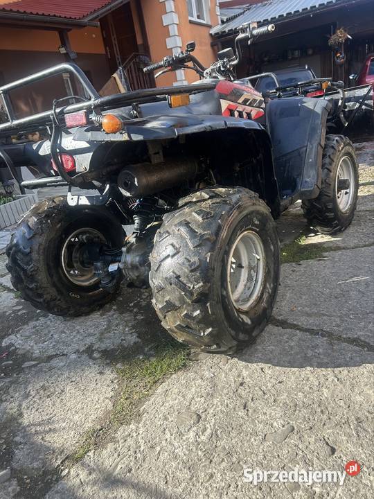 Quad Linhai 260 z pługiemZROBIONY REMONT kupiony w polskim salonie Żywiec