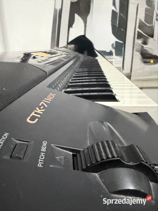 Keyboard Casio Ctk 711 EX Instrumenty klawiszowe i MIDI opolskie Kędzierzyn-Koźle