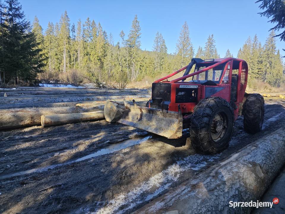 Timberjack 225d lkt Zetor leśny małopolskie Czarny Dunajec