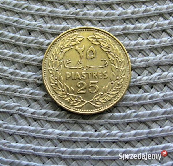 Liban 25 Piasters 1970r