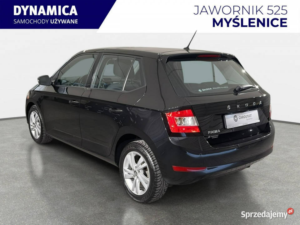 koda Fabia VAT 23 Ambition 10TSI 110 M6 2020 r czarny Myślenice